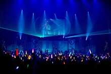 「アップアップガールズ（仮）1st全国ツアー アプガ第二章（仮）進軍～中野サンプラザ 超決戦～」の様子。