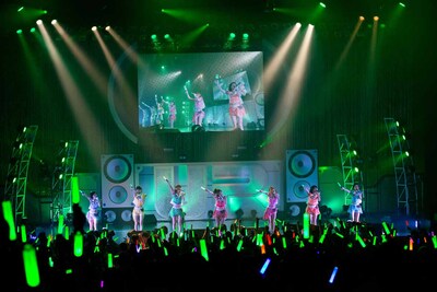 「アップアップガールズ（仮）1st全国ツアー アプガ第二章（仮）進軍～中野サンプラザ 超決戦～」の様子。