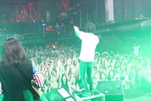 ギルガメッシュ「girugamesh 2014 Europe tour "MONSTER"」ロシア・モスクワ公演の様子。