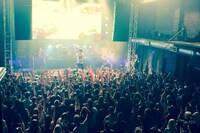 ギルガメッシュ「girugamesh 2014 Europe tour "MONSTER"」ロシア・モスクワ公演の様子。