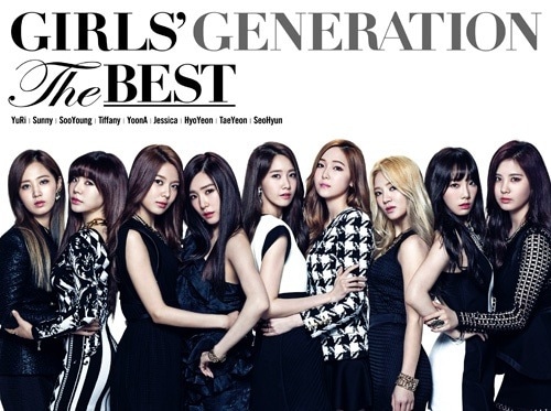 少女時代「THE BEST」初回限定盤ジャケット