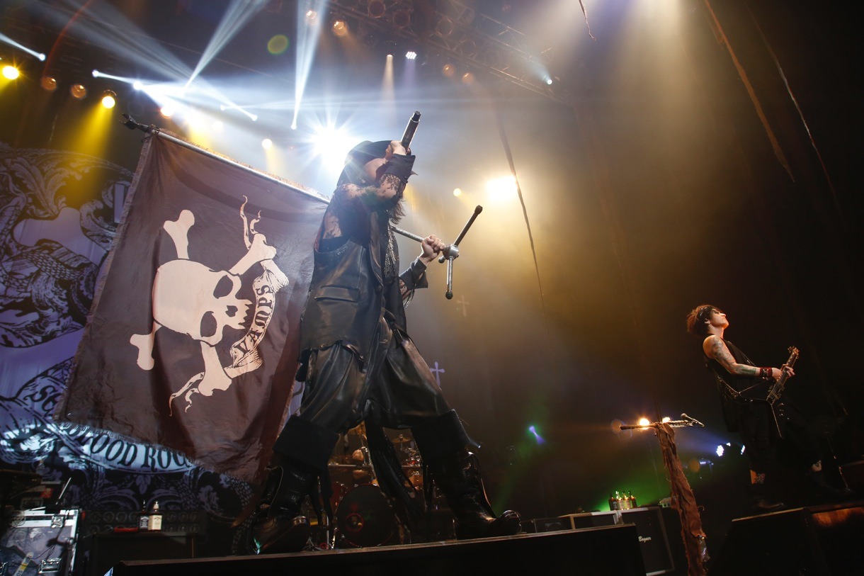 「VAMPS LIVE 2014: LONDON PRE-LIVE」の様子。（撮影： 田中和子）