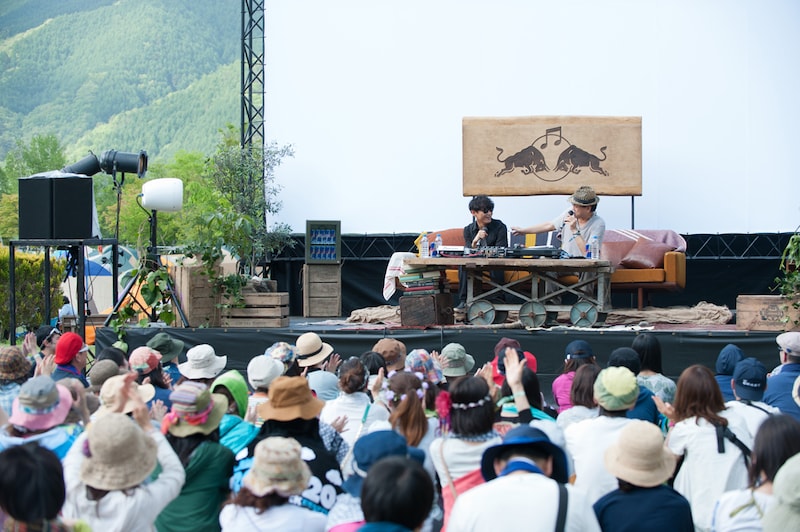 「TAICOCLUB'14」Red Bull Music Academy Session特設会場で行われた山口一郎(サカナクション)講演会の様子。 (c)Yukitaka Amemiya/Red Bull Content Pool