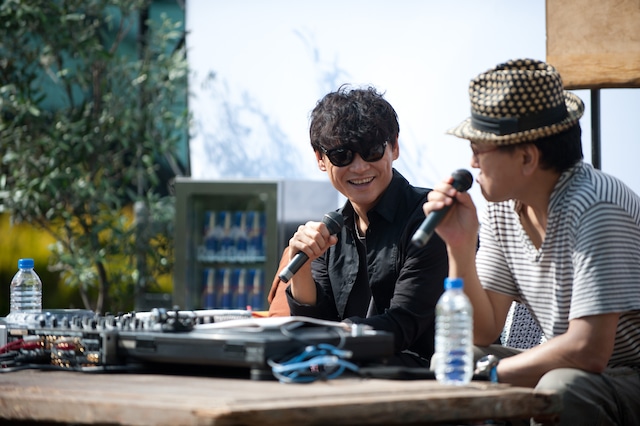「TAICOCLUB'14」Red Bull Music Academy Session特設会場で行われた山口一郎（サカナクション）講演会の様子。 (c)Yukitaka Amemiya/Red Bull Content Pool