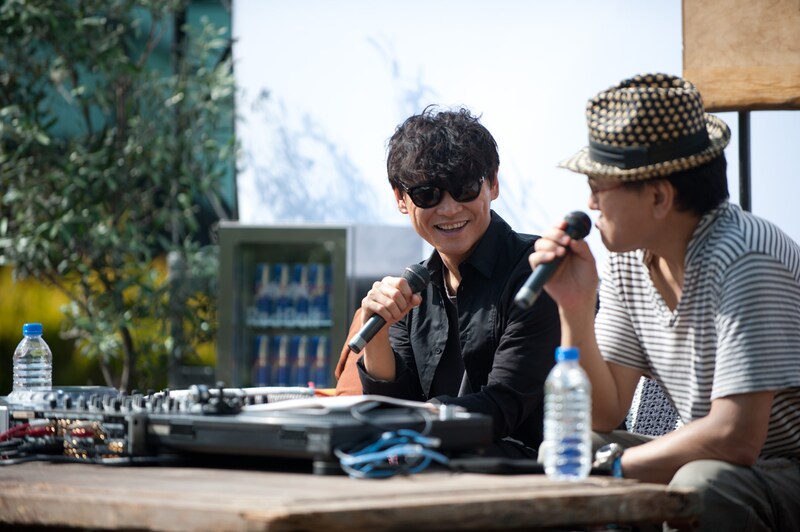 「TAICOCLUB'14」Red Bull Music Academy Session特設会場で行われた山口一郎(サカナクション)講演会の様子。 (c)Yukitaka Amemiya/Red Bull Content Pool