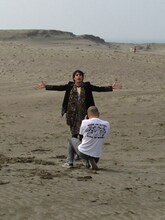 HERE「CHAOTIC SYMPATHY」PV撮影の様子。