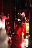 HERE「CHAOTIC SYMPATHY」PV撮影の様子。