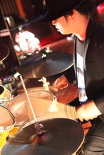 HERE「CHAOTIC SYMPATHY」PV撮影の様子。