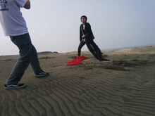 HERE「CHAOTIC SYMPATHY」PV撮影の様子。