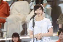 AKB48 37thシングル選抜総選挙第6位の山本彩（NMB48チームN / AKB48チームK兼任）。 (c)AKS