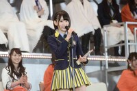 AKB48 37thシングル選抜総選挙第11位の宮脇咲良（HKT48チームKIV / AKB48チームA兼任）。 (c)AKS