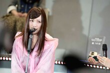AKB48 37thシングル選抜総選挙第16位の川栄李奈（AKB48チームA）。 (c)AKS