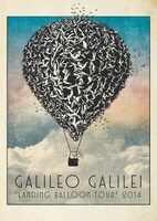 「Galileo Galilei "landing balloon tour" 2014」フライヤー