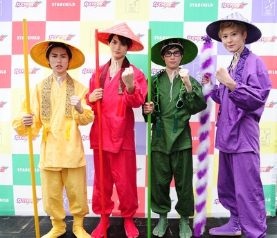 新衣装で意気込むカスタマイZ。