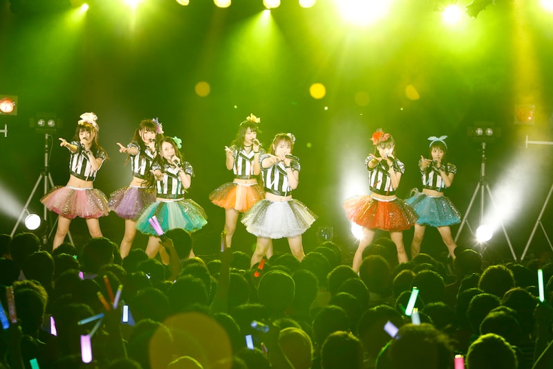 palet「palet 2nd Anniversary Live」の様子。