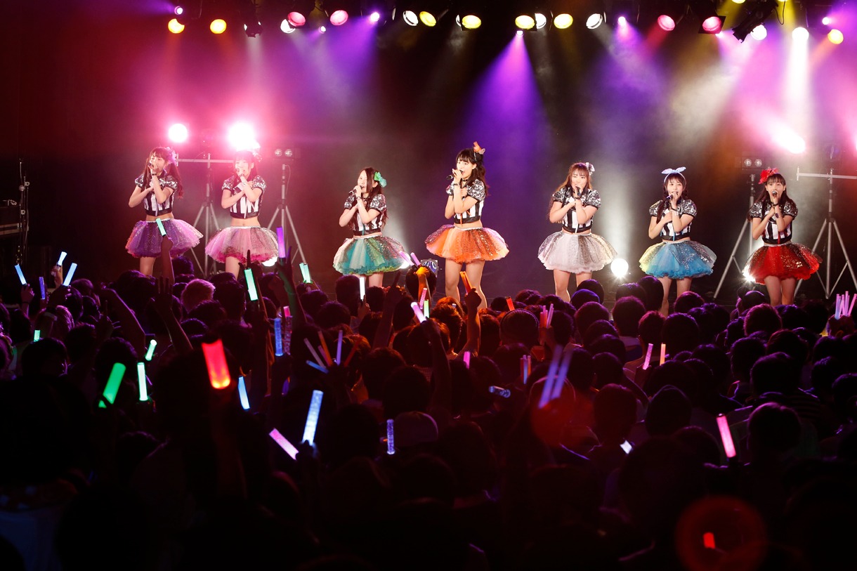 palet「palet 2nd Anniversary Live」の様子。