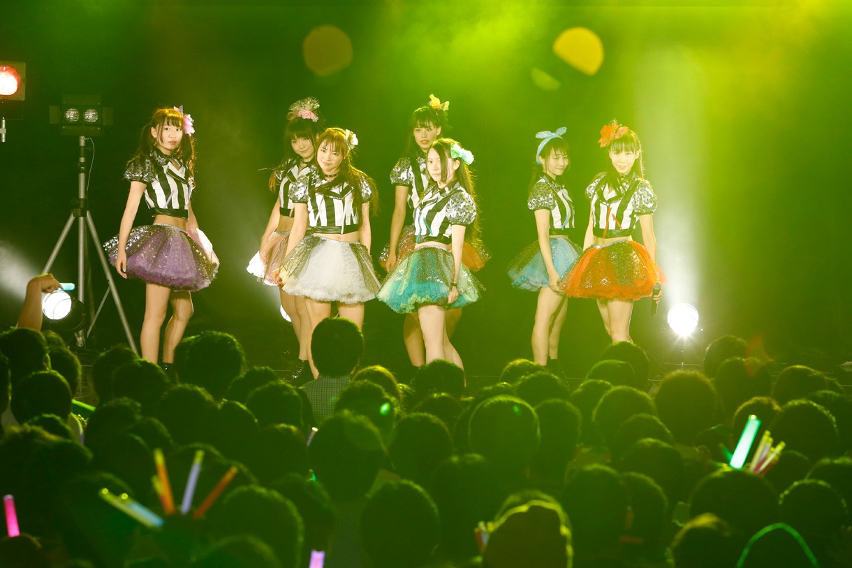 palet「palet 2nd Anniversary Live」の様子。