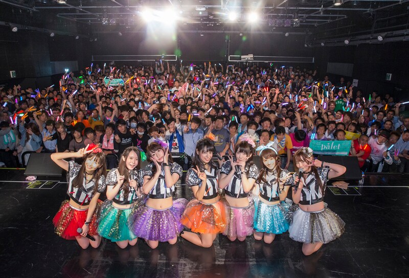 ライブ終了後の記念写真。