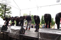 EBiDAN39「EBi心.com『Like a star』」リリース記念イベントの様子。