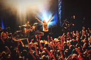 ギルガメッシュ「girugamesh 2014 Europe tour "MONSTER"」ドイツ・エッセン公演の様子。