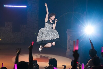 花澤香菜「花澤香菜 live 2014 “25”」東京・NHKホール公演の様子。