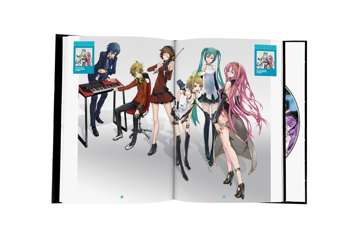 V.A.「EXIT TUNES PRESENTS Vocalospace feat. 初音ミク」予約生産限定盤の商品イメージ画像。(c)Crypton Future Media, INC. www.piapro.net (c)INTERNET Co., Ltd. ALL RIGHTS RESERVED (c)1st PLACE Co.,Ltd. (c)EXIT TUNES