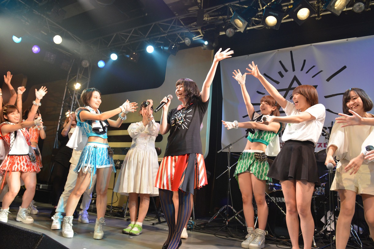 「ZANSHING SUN FESTIVAL～決戦編～」アンコールの様子。