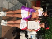 GEMの金澤有希と武田舞彩。