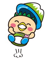 喜ぶこまかっぱ。