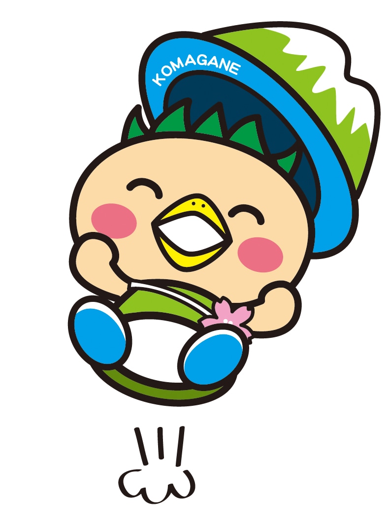喜ぶこまかっぱ。