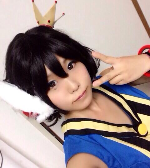 MIMIのコスプレをした、くろねこ。