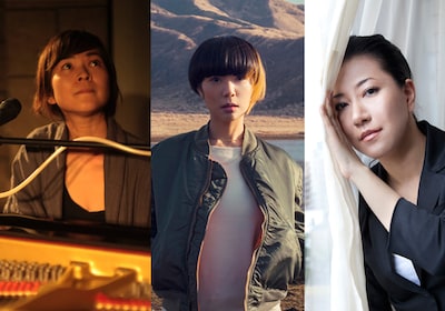 左から原田郁子（クラムボン）、Salyu、畠山美由紀。