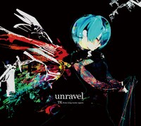 TK from 凛として時雨「unravel」期間限定盤ジャケット (c)石田スイ / 集英社・東京喰種製作委員会