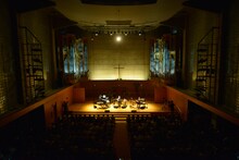 高橋幸宏「Yukihiro Takahashi Especial Live“Heart of Hurt 2014”」東京・キリスト品川教会 グローリア・チャペル公演の様子。