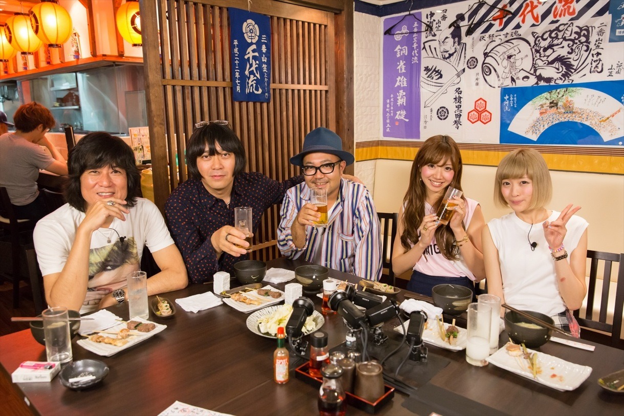 「大人の音楽居酒屋 ～音とい聴きやがれ～」収録現場の様子。