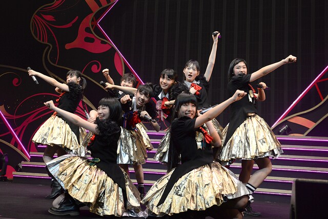 「私立恵比寿中学スプリングソニー・ミュージックレーベルズルーキーツアー2014～生まれ変わりちょうちょうボーンとエトセトラ～」最終公演の様子。