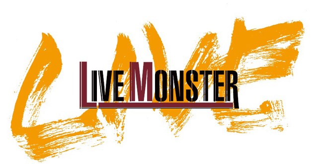 「LIVE MONSTER LIVE」ロゴ