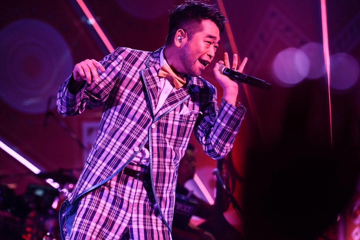 今回のツアーの衣装はBEAMSがデザインなどを手がけた。（撮影：釘野孝宏）