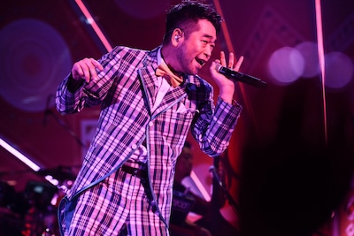 今回のツアーの衣装はBEAMSがデザインなどを手がけた。（撮影：釘野孝宏）