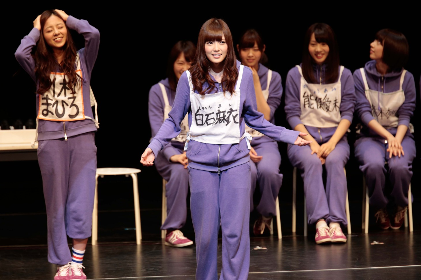 乃木坂46「16人のプリンシパル trois」1幕の様子。 (c)乃木坂46LLC