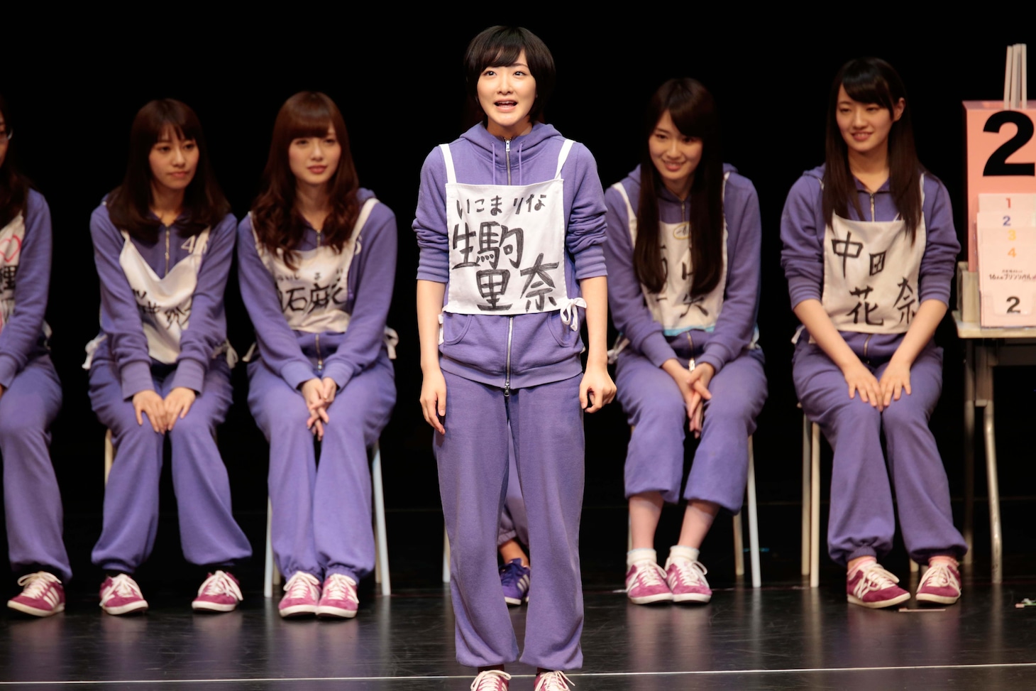乃木坂46「16人のプリンシパル trois」1幕の様子。 (c)乃木坂46LLC