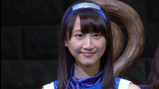 松井玲奈の個人PVのワンシーン。