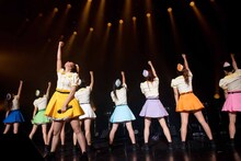 「PASSPO☆結成5周年 カウントUPツアー 前編」の様子。