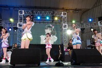 東京女子流「4th JAPAN TOUR 2014」東京・日比谷野外大音楽堂公演の様子。