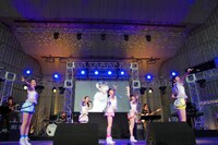 東京女子流「4th JAPAN TOUR 2014」東京・日比谷野外大音楽堂公演の様子。
