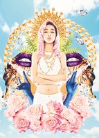 青山テルマ「Lonely Angel」初回限定盤ジャケット