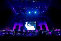 6月16日に神奈川・パシフィコ横浜で行われたイベント「パク・ヨンハ日本デビュー10周年記念～Song For You」の様子。