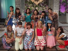 「僕らの音楽」収録時のE-girls。