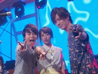 「新堂本兄弟」収録時のT.M.Revolution、高橋みなみ（AKB48）、DAIGO。