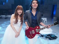 「MUSIC FAIR」収録時のTRUSTRICK。